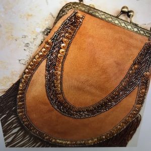 Free People leather cross body